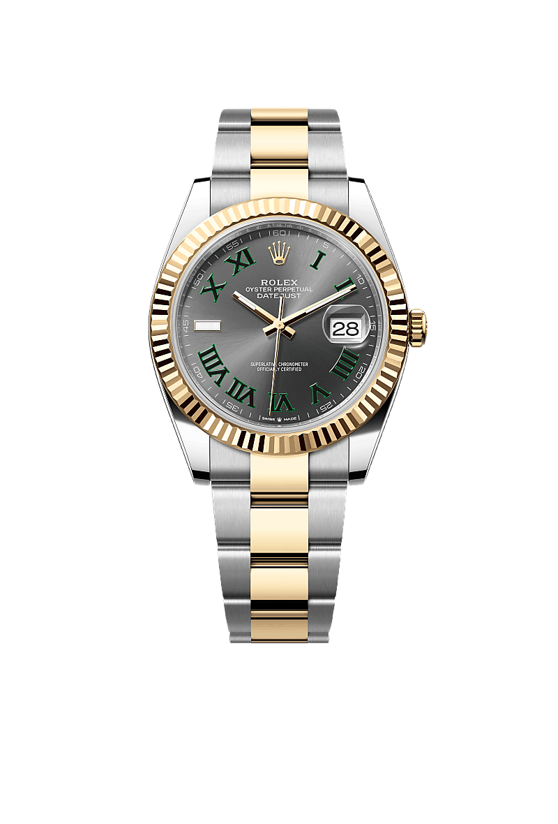 Datejust 41 Oyster, 41 mm, Oystersteel and yellow gold