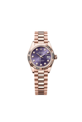 Lady-Datejust Oyster, 28 mm, Everose gold
