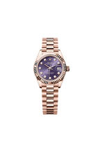 Lady-Datejust Oyster, 28 mm, Everose gold