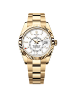 Sky-Dweller Oyster, 42 mm, yellow gold