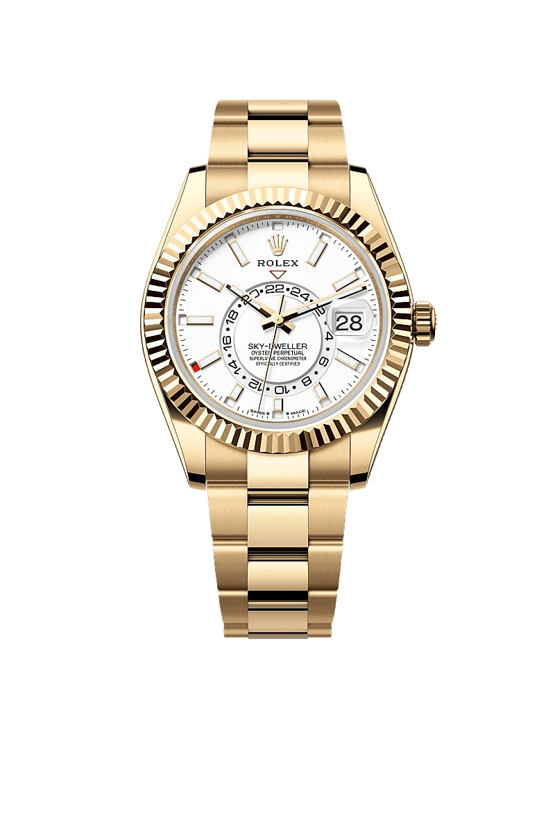 Sky-Dweller Oyster, 42 mm, yellow gold