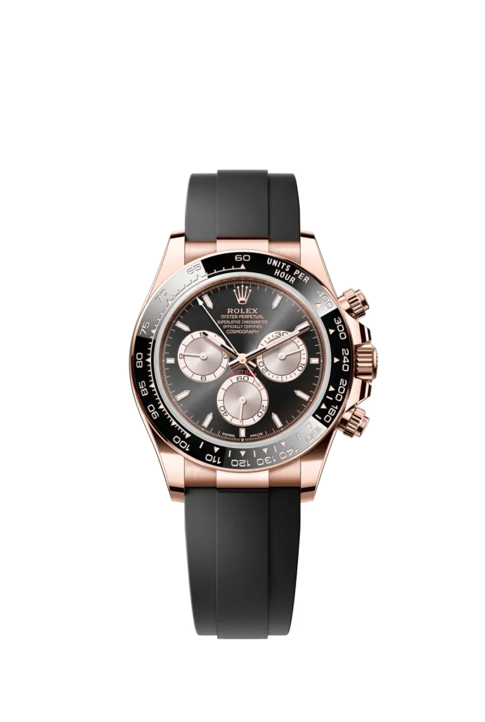 Cosmograph Daytona Everose Gold Chocolate Dial with Oysterflex Bracelet
