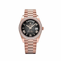 Day-Date Rose Gold Diamond Bezel Slate Ombre Dial (2025)
