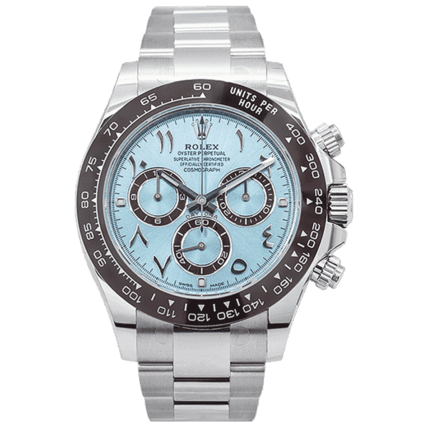 Oyster Perpetual Cosmograph Daytona Platinum Arabic Dial