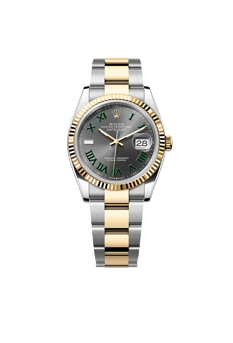 Datejust 36 Oyster, 36 mm, Oystersteel and yellow gold