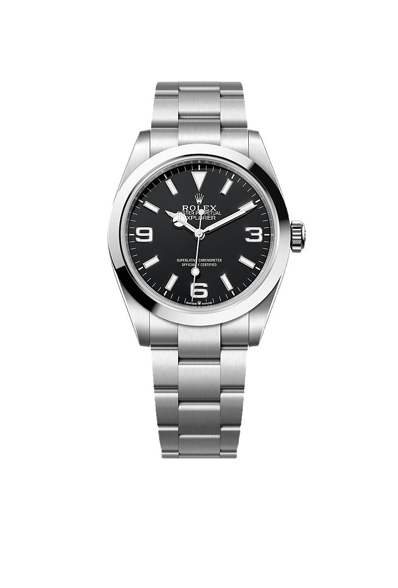Explorer 40 Oyster, 40 mm, Oystersteel