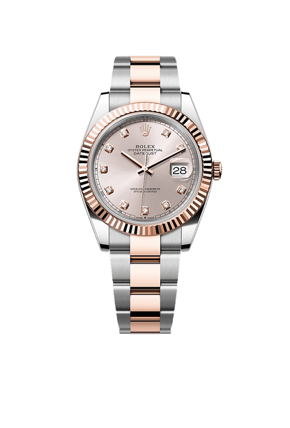 Datejust 41 Oyster, 41 mm, Oystersteel and Everose gold