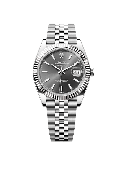 Datejust 41 Oyster, 41 mm, Oystersteel and white gold