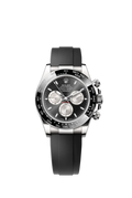 Cosmograph Daytona White Gold Steel Grey Dial with Oysterflex Bracelet