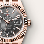 Sky-Dweller Oyster, 42 mm, Everose gold