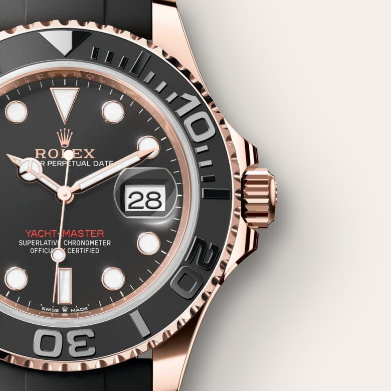 Yacht-Master 40 Oyster, 40 mm, Everose gold