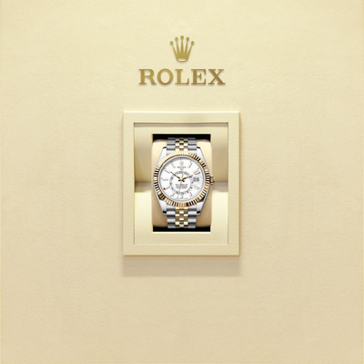 Sky-Dweller 42mm Oyster White Dial