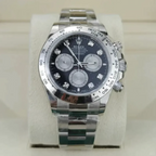 Cosmograph Daytona Oystersteel Slate Grey Diamond Dial