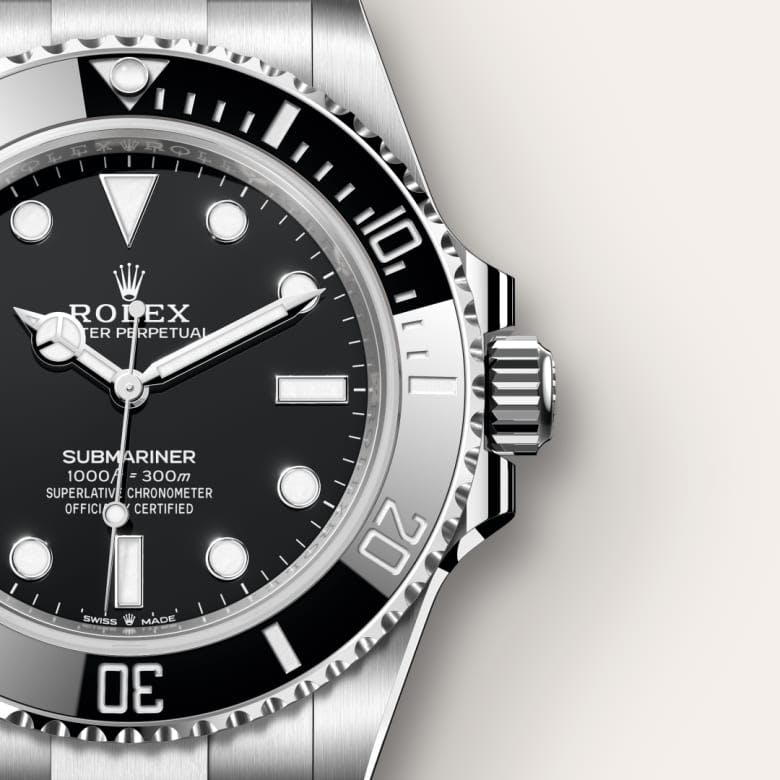 Submariner Oyster, 41 mm, Oystersteel