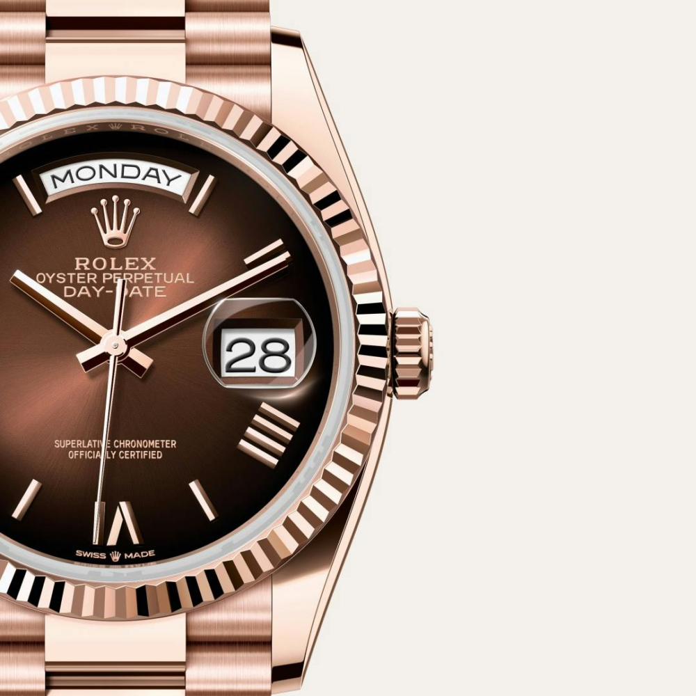 Day-Date 36 Oyster, 36 mm, Everose gold