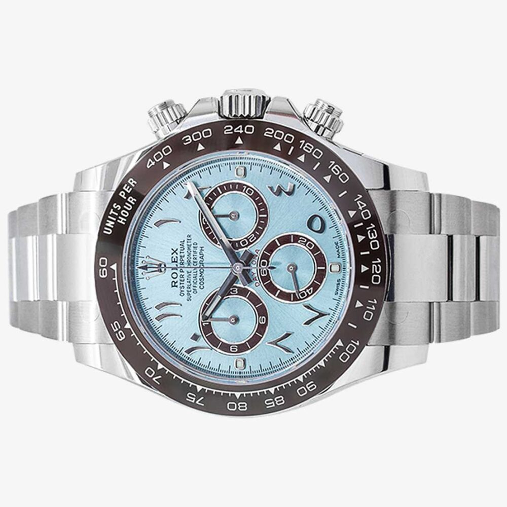 Oyster Perpetual Cosmograph Daytona Platinum Arabic Dial