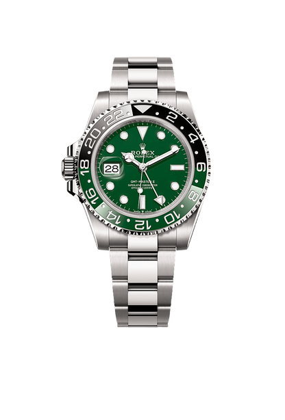 GMT-Master II Oyster, 40 mm, white gold