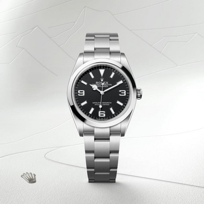Explorer 36 Oyster, 36 mm, Oystersteel