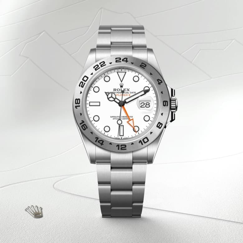 Explorer II Oyster, 42 mm, Oystersteel