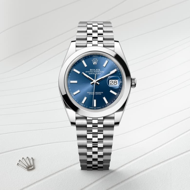 Datejust 41 Oyster, 41 mm, Oystersteel