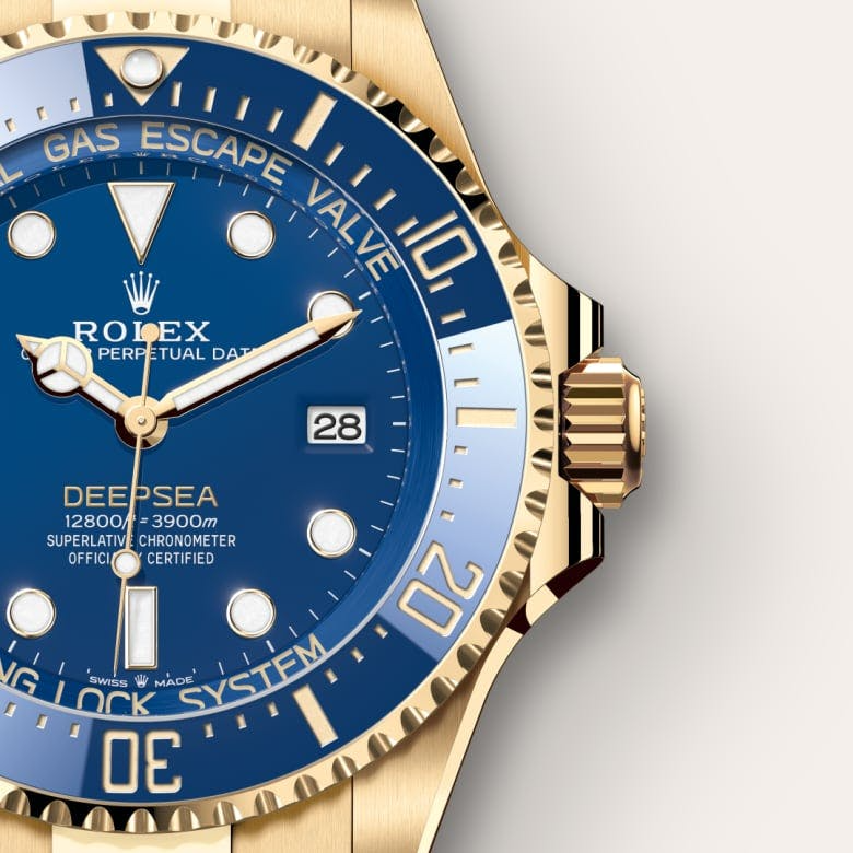 Deepsea Oyster, 44 mm, yellow gold