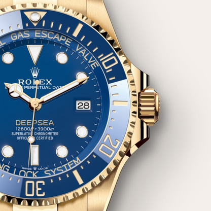 Deepsea Oyster, 44 mm, yellow gold