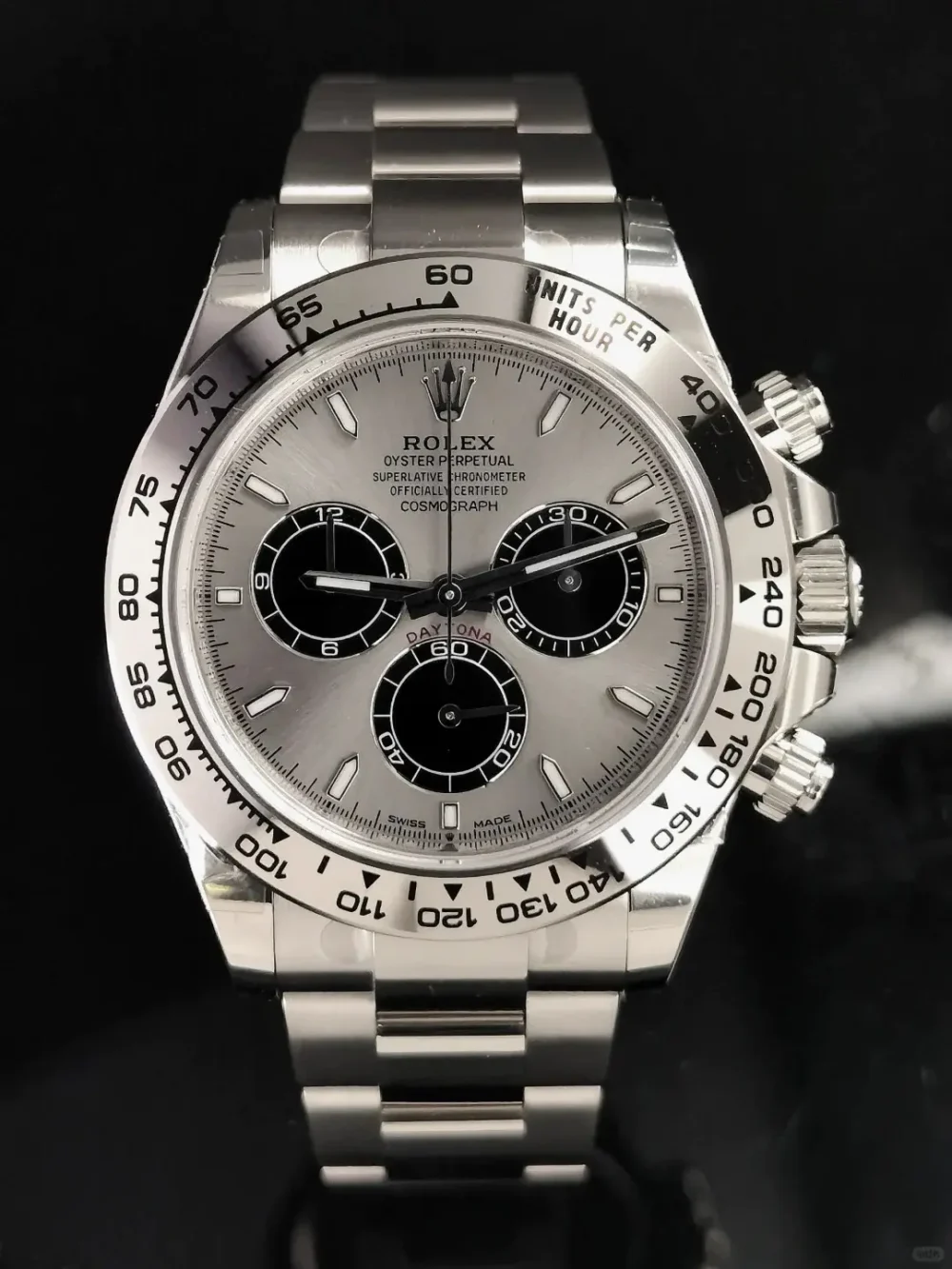 Cosmograph Daytona Platinum Ice Blue Dial with Chestnut Brown Sub-Dials