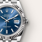 Datejust 41 Oyster, 41 mm, Oystersteel and white gold