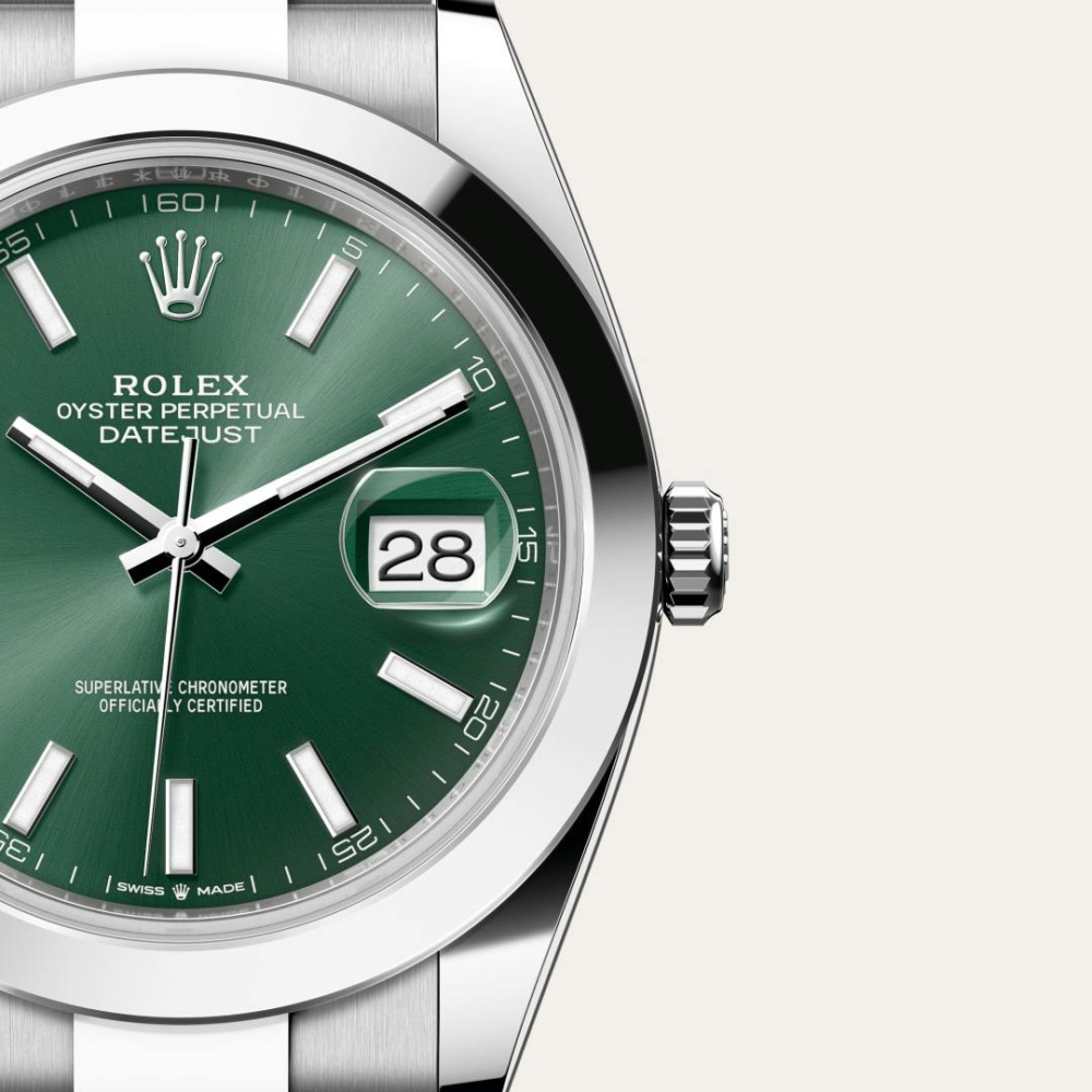 Datejust 41 Oyster, 41 mm, Oystersteel