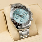 Cosmograph Daytona 40mm Platinum Ice-Blue Dial m116506-0002