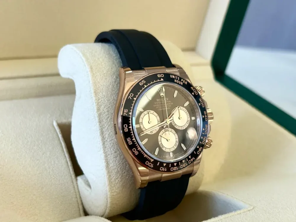 Cosmograph Daytona Everose Gold Chocolate Dial with Oysterflex Bracelet