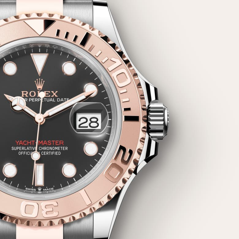 Yacht-Master 40 Oyster, 40 mm, Oystersteel and Everose gold