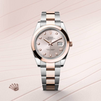 Datejust 41 Oyster, 41 mm, Oystersteel and Everose gold