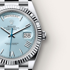 Day-Date 40 Oyster, 40 mm, platinum