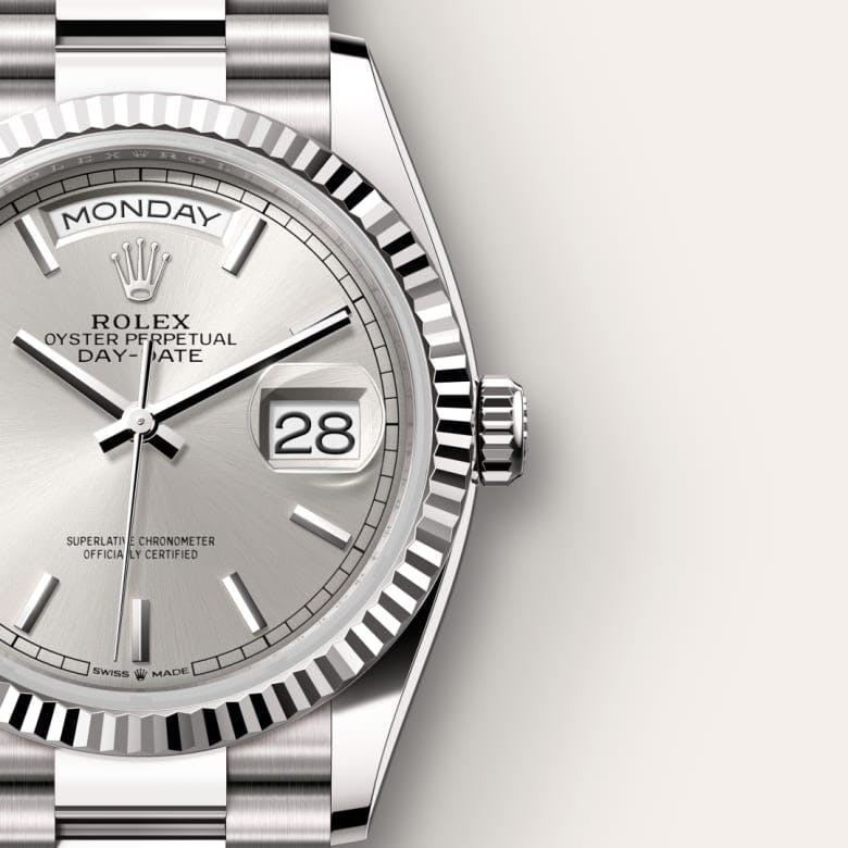 Day-Date 36 Oyster, 36 mm, white gold