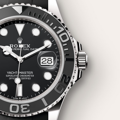 Yacht-Master 42 Oyster, 42 mm, white gold