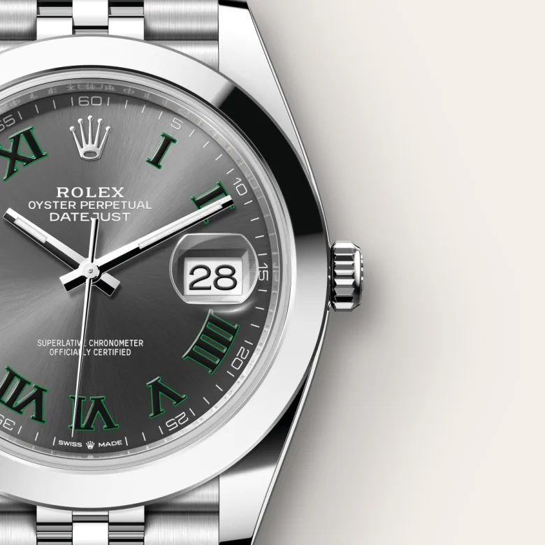 Datejust 41 Oyster, 41 mm, Oystersteel