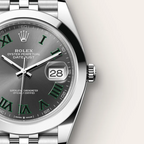 Datejust 41 Oyster, 41 mm, Oystersteel