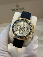 Cosmograph Daytona Yellow Gold Champagne Dial with Oysterflex Bracelet