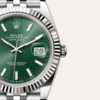 Datejust 41 Oyster, 41 mm, Oystersteel and white gold