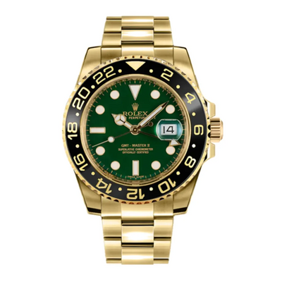 GMT-Master II “Green Dial” Yellow Gold