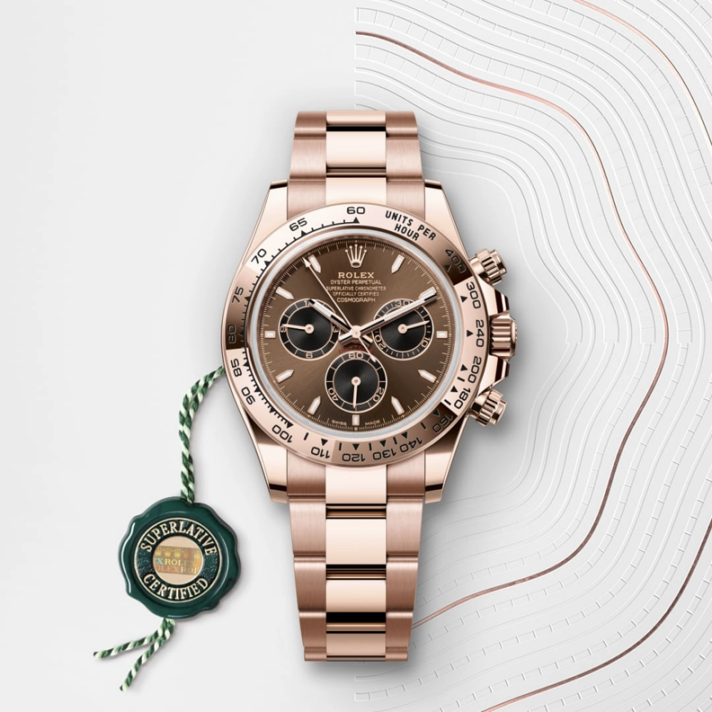 Cosmograph Daytona Oyster, 40 mm, Everose gold