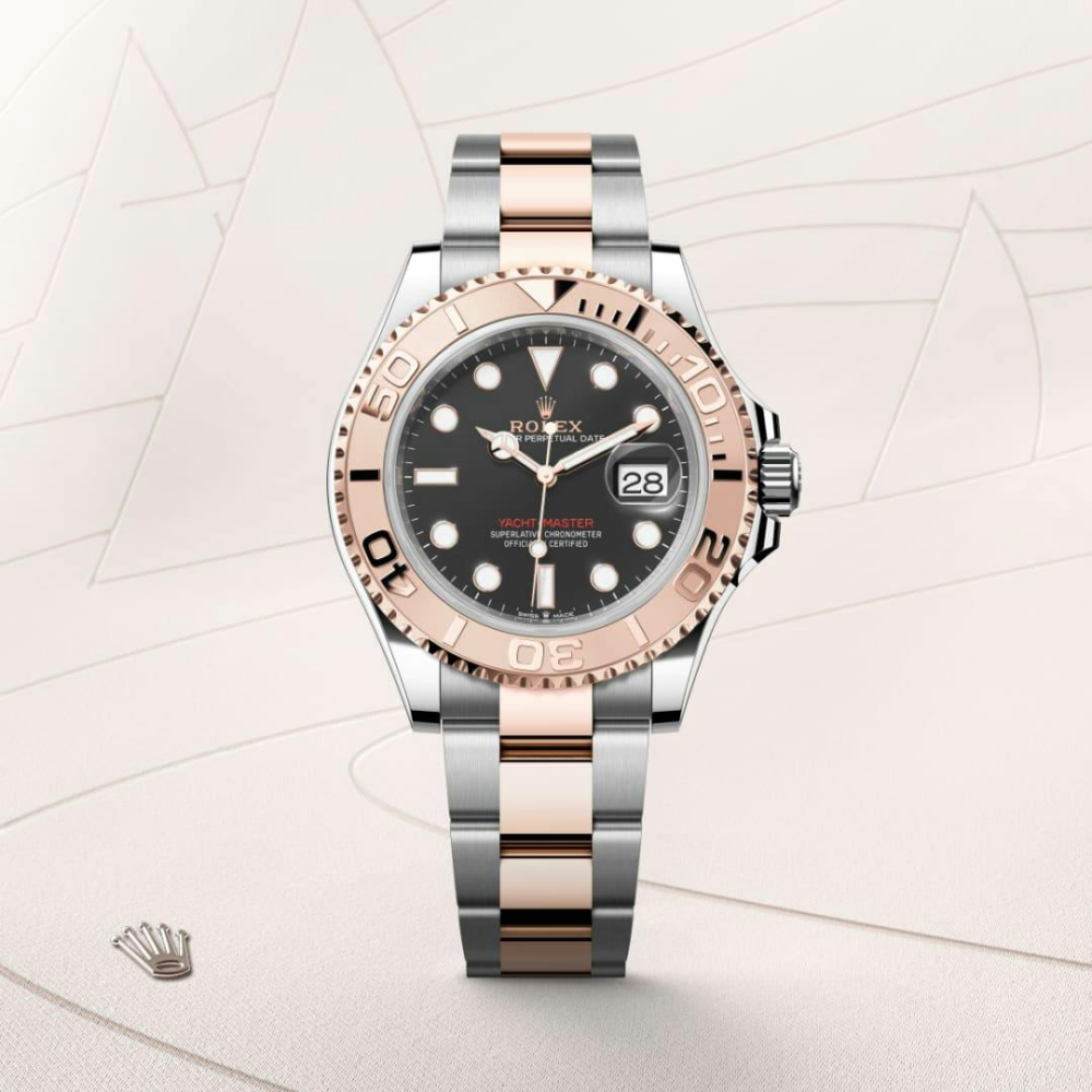 Yacht-Master 40 Oyster, 40 mm, Oystersteel and Everose gold
