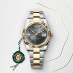 Datejust 41 Oyster, 41 mm, Oystersteel and yellow gold