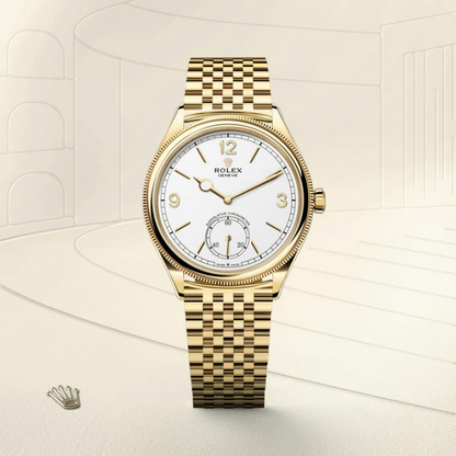 1908 39 mm, 18 kt yellow gold, polished finish