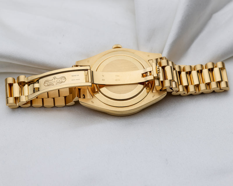 Day-Date II 218238 Full Set Factory Ruby Baguette Dial