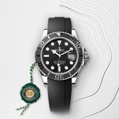 Yacht-Master 42 Oyster, 42 mm, white gold