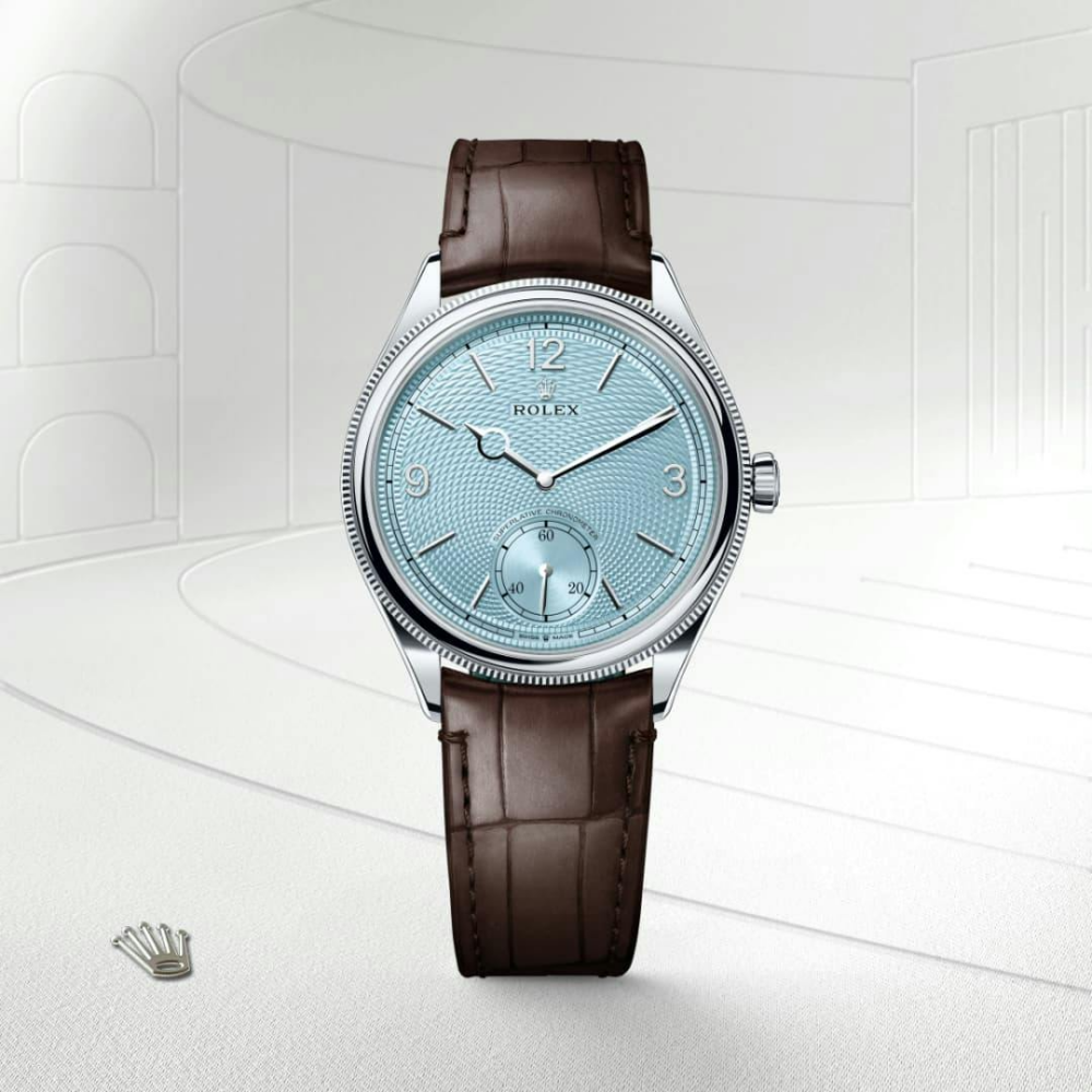 1908 39 mm, platinum, polished finish