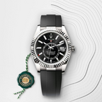 Sky-Dweller Oyster, 42 mm, white gold