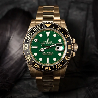 GMT-Master II “Green Dial” Yellow Gold